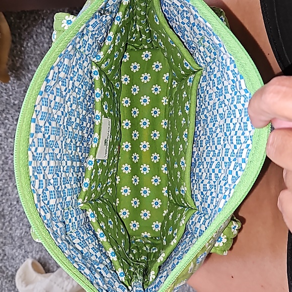 Vera Bradley Green Floral Paisley Bag!!! - Picture 14 of 16